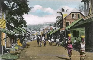 Adults Prints: Krootown Road, Freetown, Sierra Leone, West Africa
