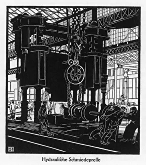 Forging Prints: Krupp: Forging Press