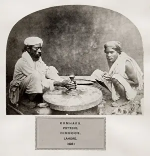 Kuhmars, potters, Hindoos, Lahore. Hindu, Pakistan