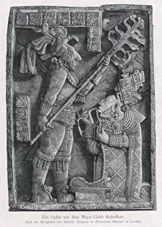 Mayan Collection: Kukulkan Carving (Mayan)