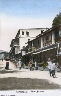 Kulri Bazaar, Mussoorie, Uttarakhand, India