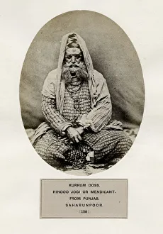 Kurrrum Doss, Hindoo jogi or mendicant, from Punjab