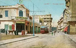 Casino Prints: Kursaal Casino in Cairo, Egypt