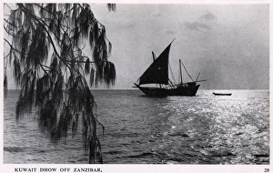 Kuwait dhow off Zanzibar, Tanzania