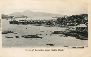 Nook Prints: Kyle of Lochalsh from Castle Nook, Scotland