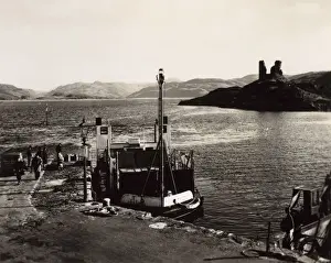 Kyleakin on the Isle of Skye in the Inner Hebrides, Scotland