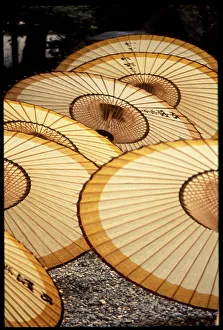 Sunshades Prints: Kyoto Sunshades (close-up), Japan