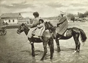 Ponies Prints: Kyrgyz People - Kyrgyzstan