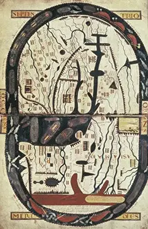 Apocalypse Prints: L Apocalypse de Saint Sever. 11th c. Copy of