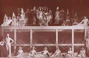 Jazz Age Club Prints: L Aquarium scene from the Casino de Paris, Paris