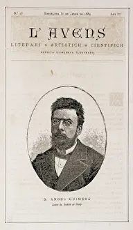 Guimera Prints: L Avenc. Cover. 1884