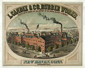 Kinds Prints: L. Candee & Co. Rubber Works, manufacturers of all kinds of