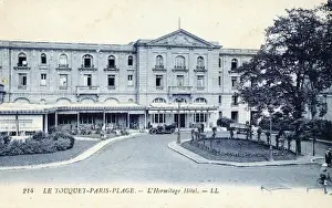 Touquet Prints: L Hermitage Hotel in Le Touquet, France