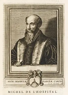 1573 Prints: L hospital / Michel De