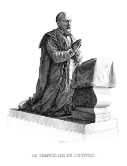 Hopital Prints: L hospital Praying