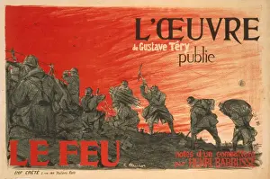 Loeuvre Prints: L Oeuvre de Gustave Tery publie Le Feu notes d un combatta