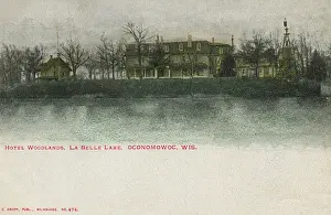 La Belle Lake, Oconomowoc, Wisconsin, USA