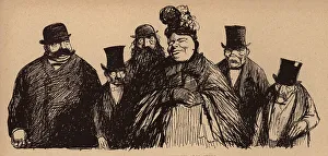 Comprising Prints: La Belle Madame Grenouil, Et Ses Adorateurs