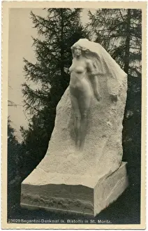 Exponent Prints: La Bellezza Liberata Dalla by the Italian sculptor Bistolfi