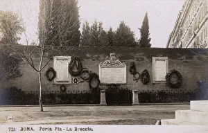 Images Dated 21st November 2018: La Breccia, Porta Pia, Rome, Italy