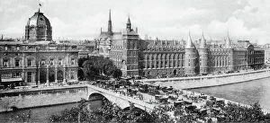 Conciergerie Prints: La Conciergerie, Paris, France, early 1900s