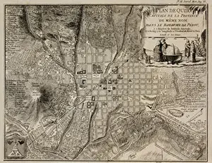 Appears Prints: LA CONDAMINE, Charles-Marie de (1701-1774). Map