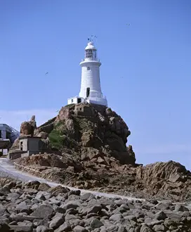 La Corbiere Lighthouse, St Brelade, Jersey, Channel Islands