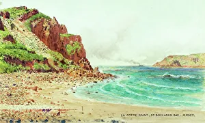 La Cotte Point, St Brelade's Bay, Jersey, Channel Islands