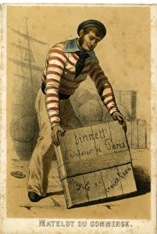 Images Dated 17th August 2017: La France Maritime - Merchant Seaman