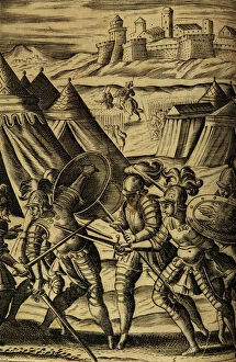 Godfrey Gallery: La Gerusalemme Liberata (Jerusalem Delivered), 1580 by Torqu