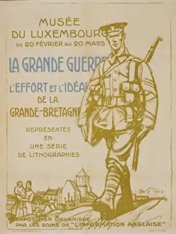 Musee Prints: La Grande Guerre. L effort et l ideal de la Grande-Bretagne