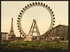 La grande rue (i. e. roue), Paris, France