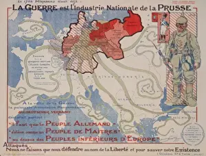 Nationale Prints: La guerre est l industrie nationale de la Prusse... Atta