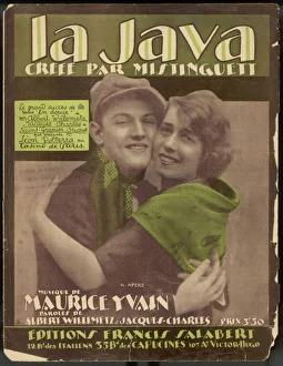 Mistinguett Gallery: LA Java Music Sheet
