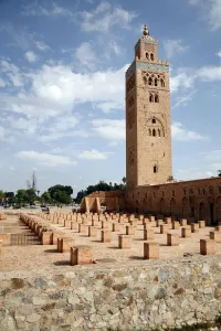 Marrakesh Prints: La Koutoubia Mosque in Marrakech, Morocco