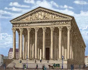 Bonaparte Prints: La Madeleine (L ?glise de la Madeleine). Paris. France