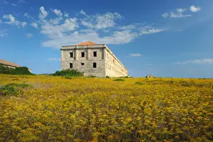 La Mola at the entrance to Mahon Harbour, Menorca, Spain