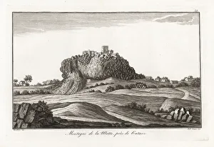 Mineralogy Prints: La Motte mountain, near Catania, Sicily