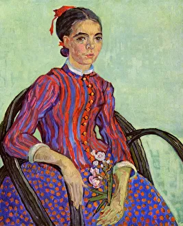 Images Dated 10th January 2018: La Mousme, by Van Gogh