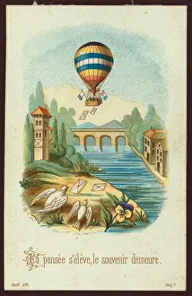 Pensee Prints: La pensees eleve, le souvenir demeure