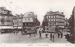 Amiens Gallery: La Place Gambetta, Amiens, France