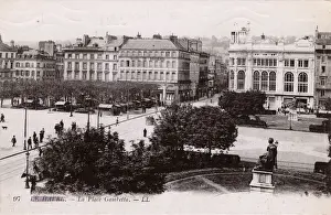 Gambetta Prints: La Place Gambetta, Le Havre, Northern France