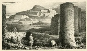 Zacatecas Gallery: La Quemada, ruins of city between Zacatecas and Villa Nueva