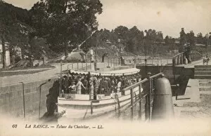 Steam Boat Gallery: La Rance, France - Chatelier Lock