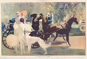 Conquering Collection: La Route Aux Courses by Edmund Blampied