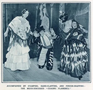 Images Dated 22nd September 2020: La Rubia de Jerez, Mate y Maria de Albaicin and Mate El Sin Pies performing the Cuadro