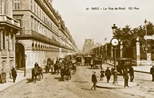 La Rue de Rivoli, Paris, France