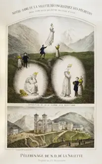 Melanie Prints: LA Salette Vision / Bailld