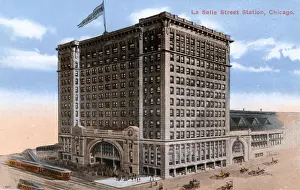 La Salle Street Railroad Station, Chicago, Illinois, USA