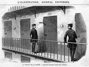 Prisons Prints: La Sante prison, Paris